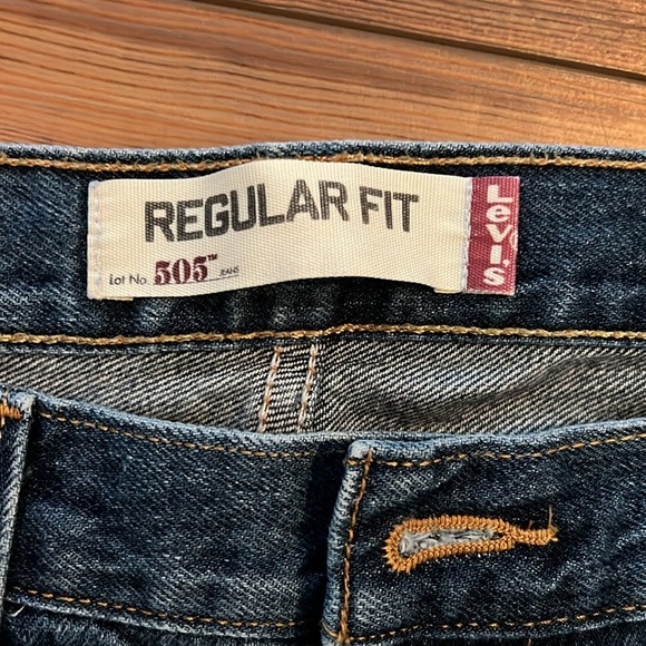Levi's 505 Men's Blue Jeans - Picture 5 of 6